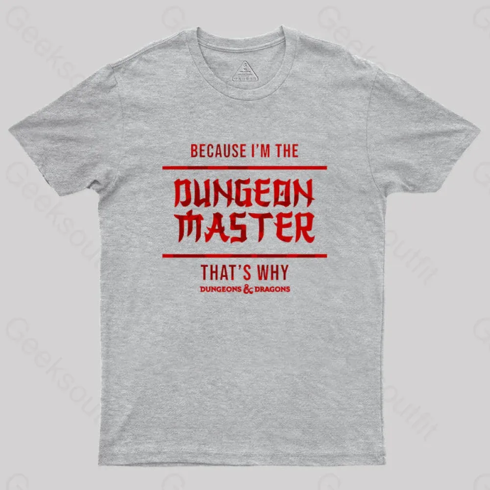 Dungeons And Dragons - Dungeon master Geek T-Shirt - Image 4