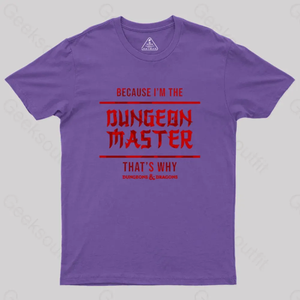 Dungeons And Dragons - Dungeon master Geek T-Shirt - Image 5