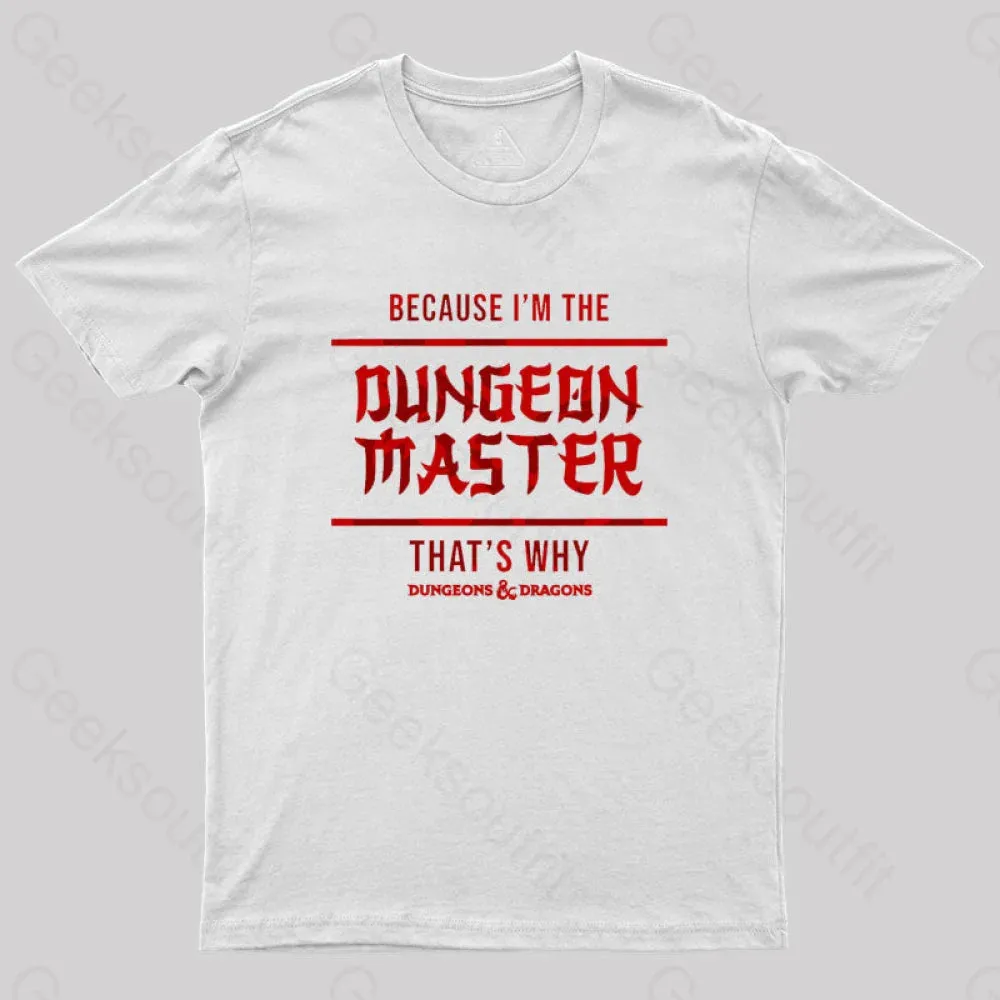 Dungeons And Dragons - Dungeon master Geek T-Shirt - Image 10