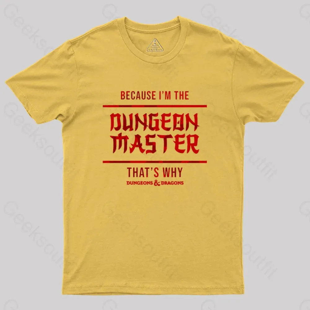 Dungeons And Dragons - Dungeon master Geek T-Shirt - Image 7