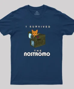 Alternative view of I Survived The Nostromo Geek T-Shirt