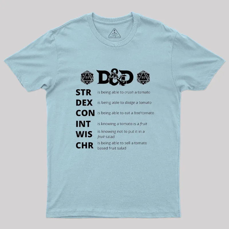 Dungeons And Dragons Gift Geek T-Shirt - Image 10