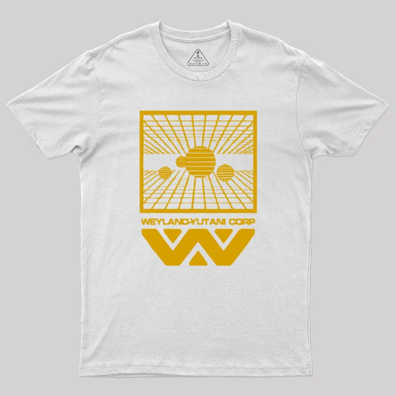 Weyland Yutani Corp Geek T-Shirt - Image 9