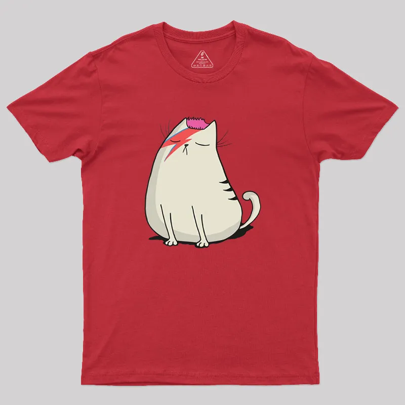Meowie Geek T-Shirt - Image 4