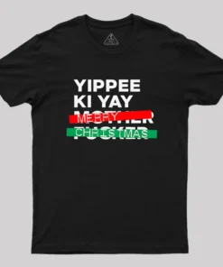 Alternative view of Yippee Ki Yay Merry Christmas Geek T-Shirt