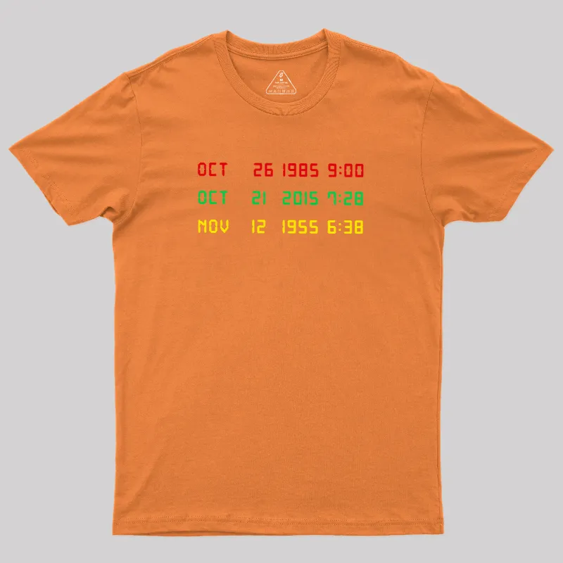 Flux Capacitor The Future Geek T-Shirt - Image 5