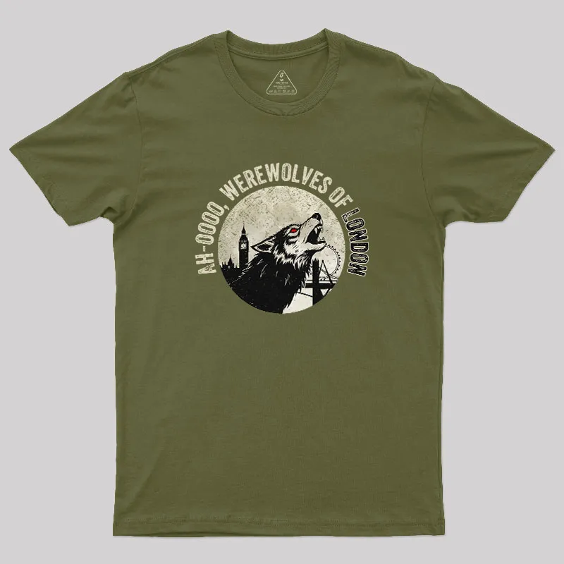 Werewolves of London Geek T-Shirt - Image 3