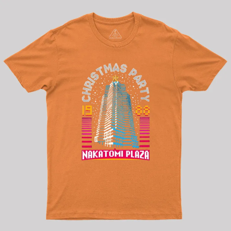 Nakatomi Plaza Christmas Party 88 Geek T-Shirt - Image 6