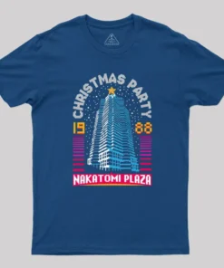 Nakatomi Plaza Christmas Party 88 Geek T-Shirt