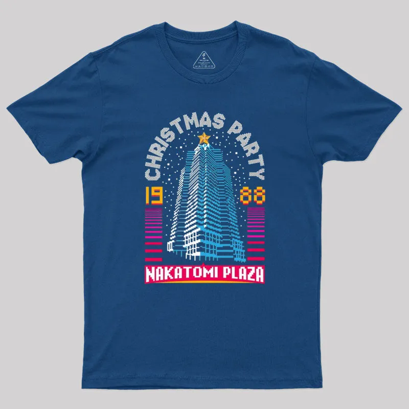 Nakatomi Plaza Christmas Party 88 Geek T-Shirt