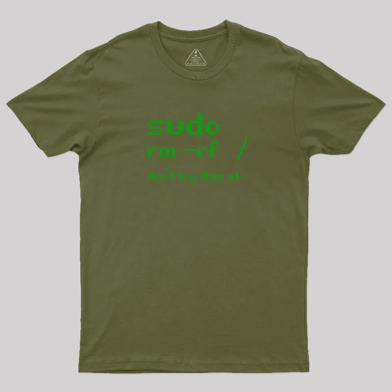 Dangerous Command Geek T-Shirt - Image 3
