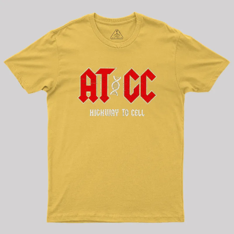 ATGC Highway To Cell Geek T-Shirt - Image 6