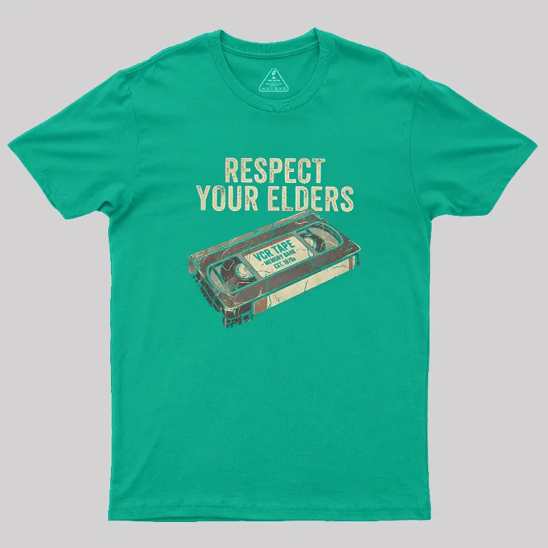 Respect Your Elders Geek T-Shirt - Image 7