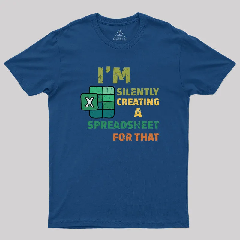 Im Silently Creating a Spreadsheet for That Geek T-Shirt - Image 2