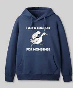 Alternative view of For Nonsense Geek Hoodie