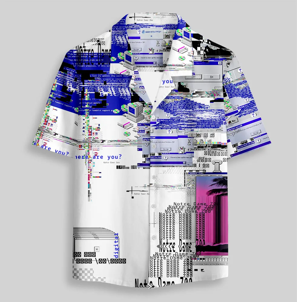 Windows Failure Button Up Pocket Shirt - Image 2