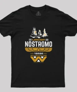Alternative view of Nostromo Geek T-Shirt