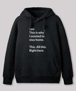 Stay Home Geek Hoodie