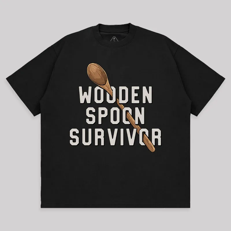 Wooden Spoon Survivor Unisex Oversized T-shirt