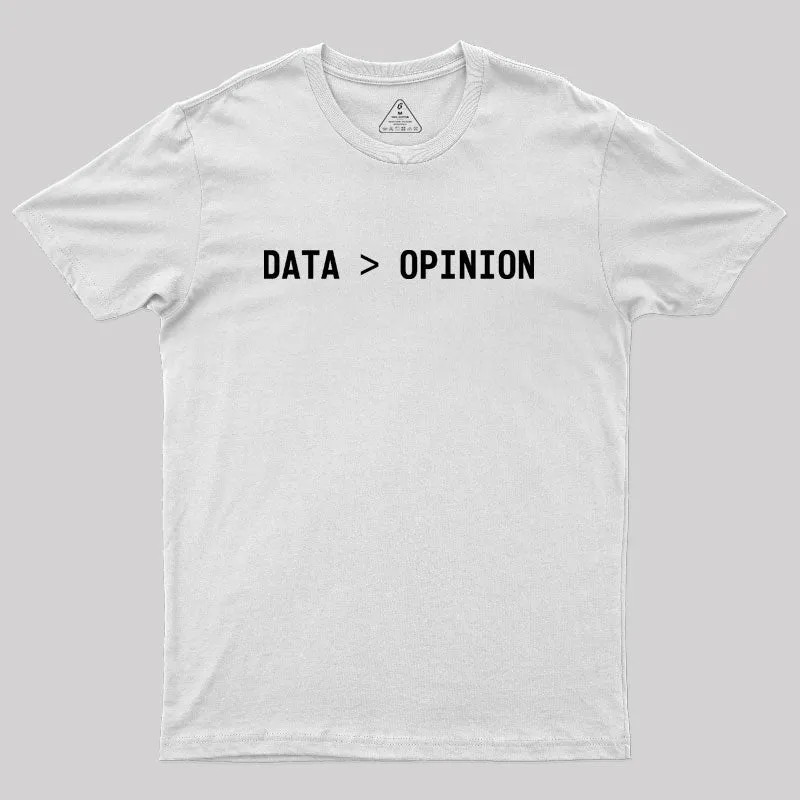 DATA > OPINION Geek T-Shirt - Image 11