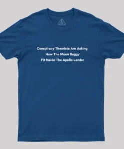 Alternative view of Conspiracy Theorists Geek T-Shirt