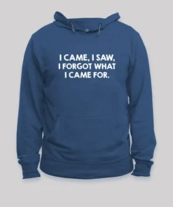 Alternative view of I Came I Saw Hoodie