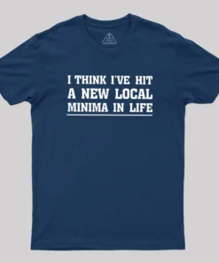Alternative view of New Local Minima Geek T-Shirt