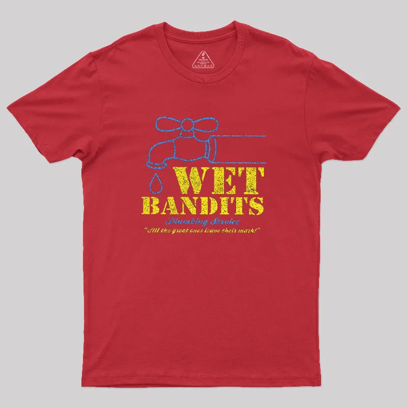 Wet Bandits Plumbing Geek T-Shirt - Image 4