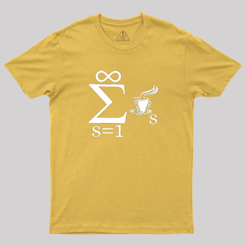 Sum of Coffee Geek T-Shirt - Image 8