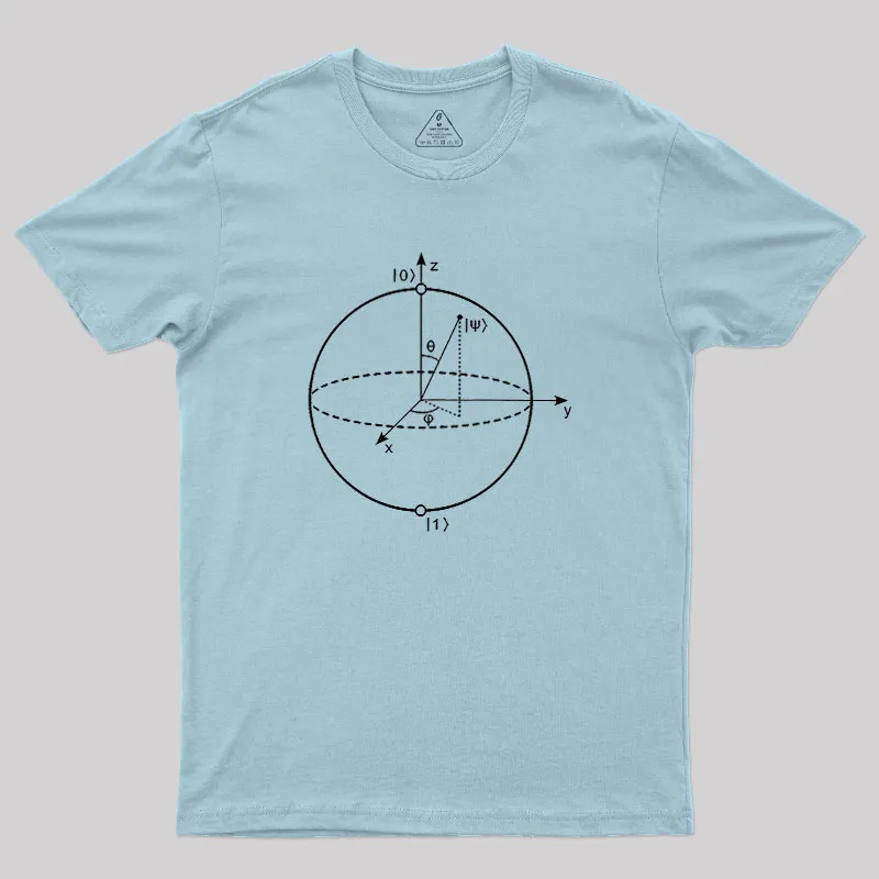 Bloch Sphere Geek T-Shirt - Image 10