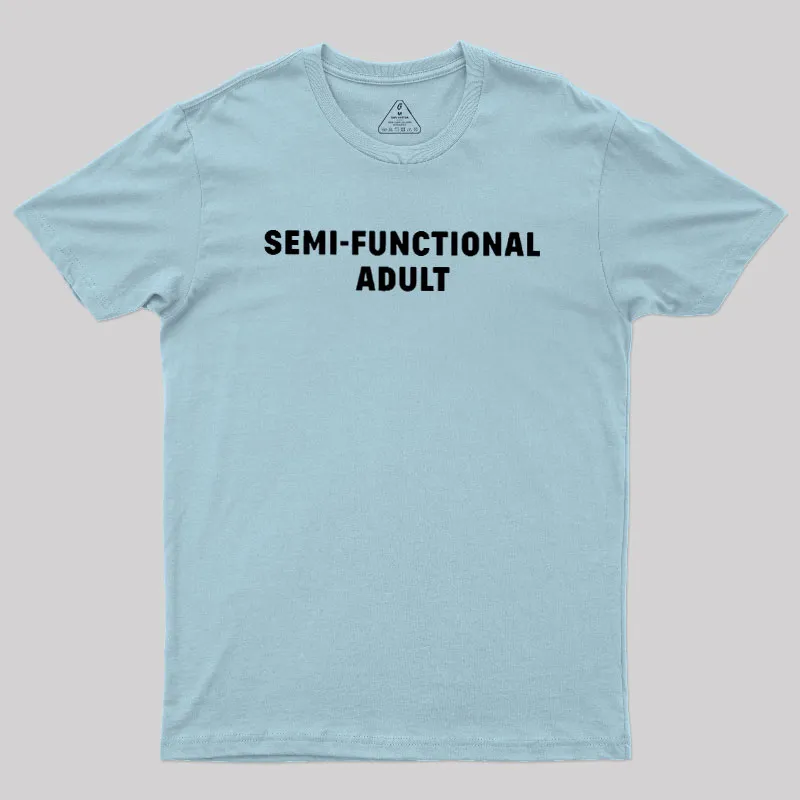 Semi-Functional Adult Geek T-Shirt - Image 9