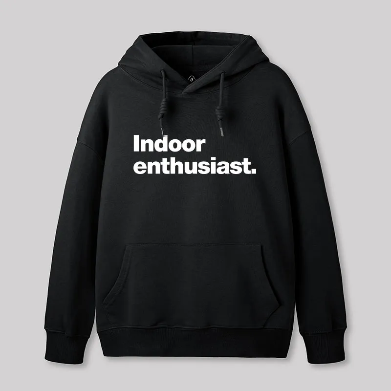 Indoor Enthusiast Premium Geek Hoodie - Image 2