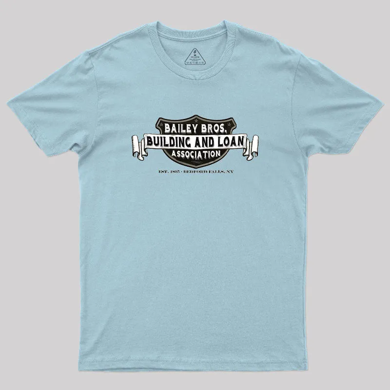 Bailey Bros. Building & Loan Geek T-Shirt - Image 9