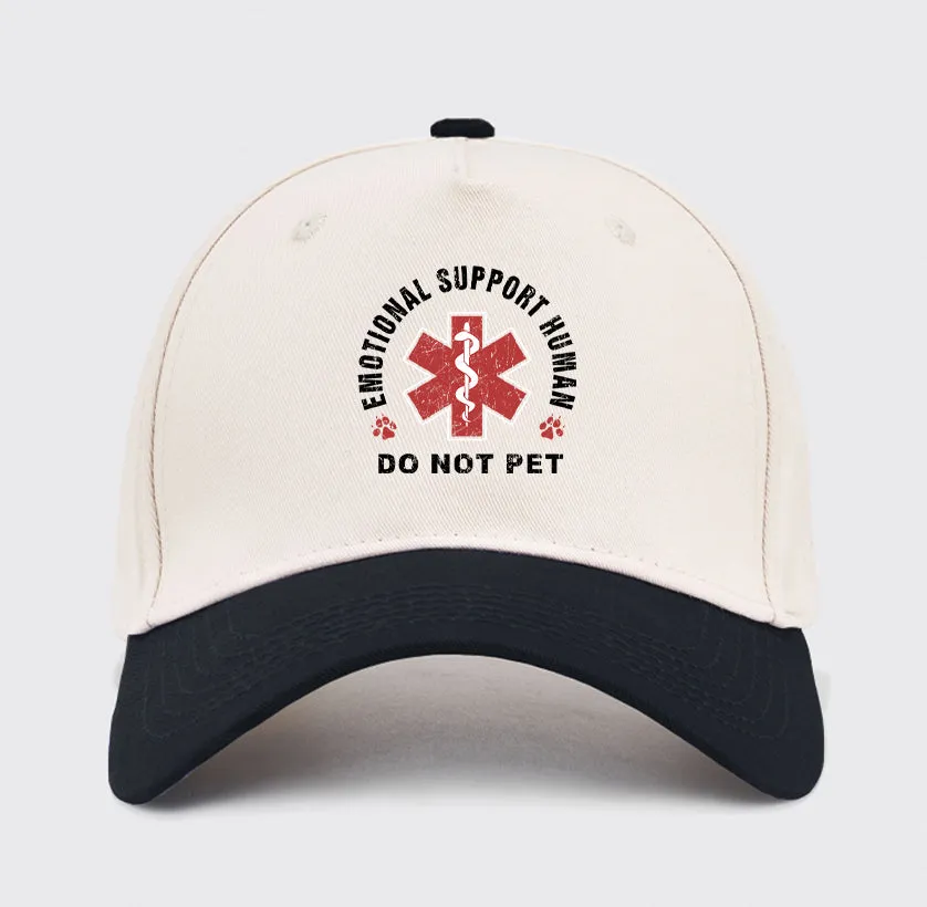 Emotional Support Human Washed Vintage Baseball Cap - Image 6
