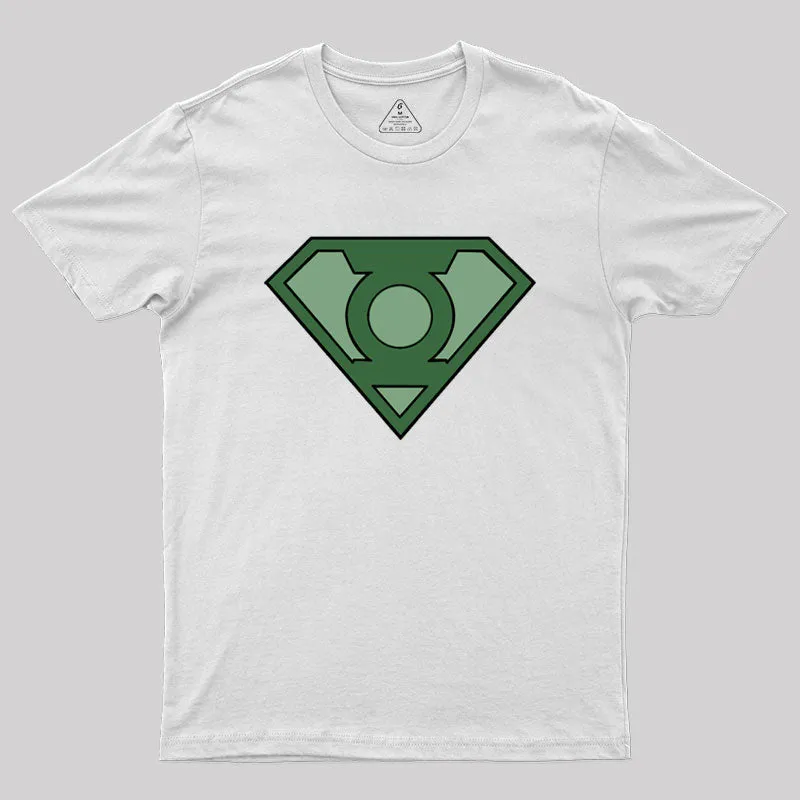 super green lantern Geek T-Shirt - Image 9