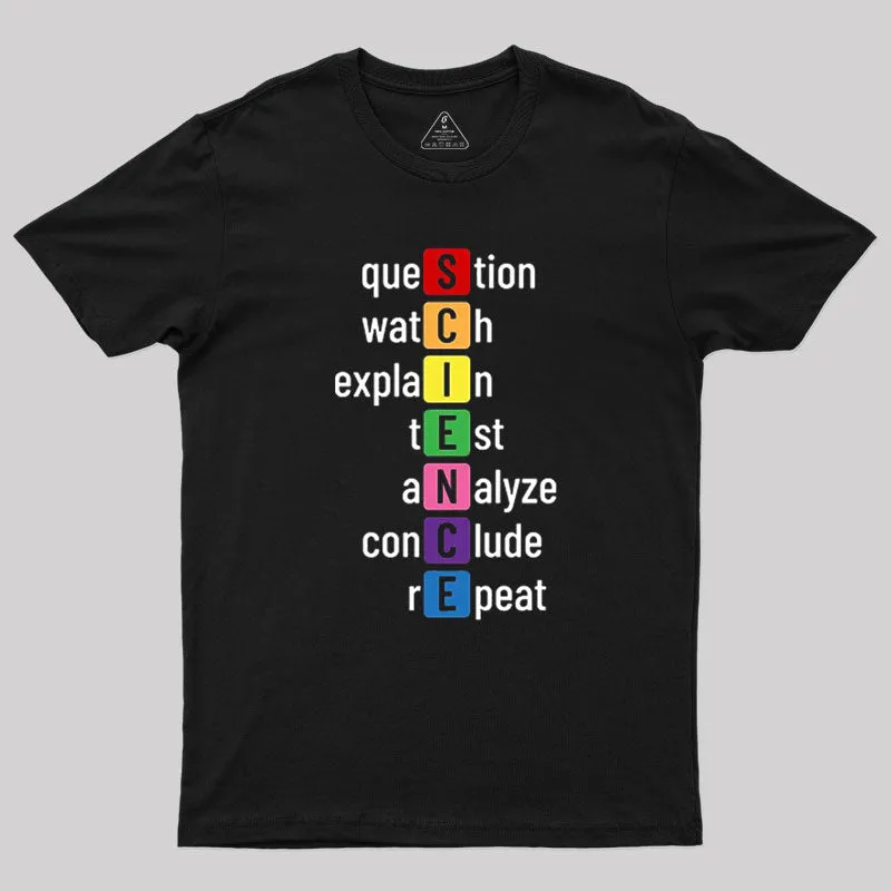 Break Down the Science Geek T-Shirt - Image 2
