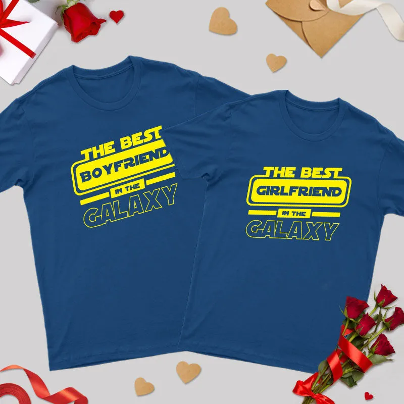 The Best In The Galaxy Geek Couple T-Shirt - Image 3
