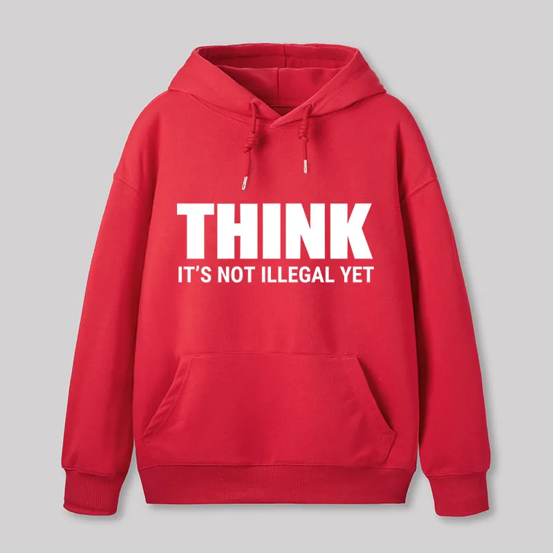 Think Before It's Illegal Geek Hoodie - Image 6