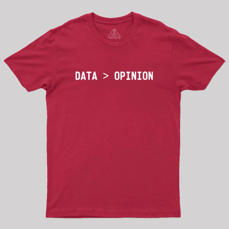 DATA > OPINION Geek T-Shirt - Image 8