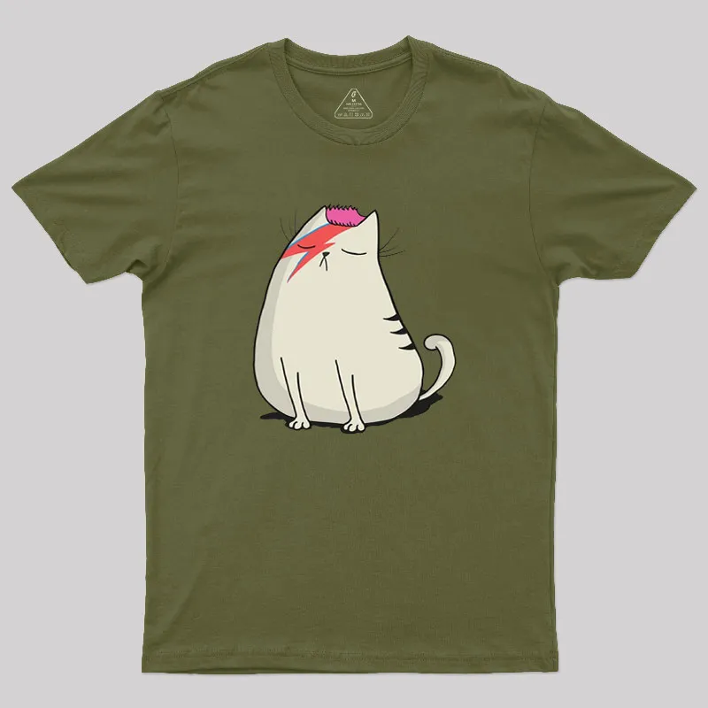 Meowie Geek T-Shirt - Image 2