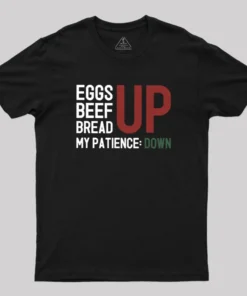 Inflation Frustration Geek T-Shirt