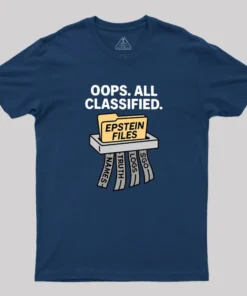 Bold Epstein Files Geek T-Shirt