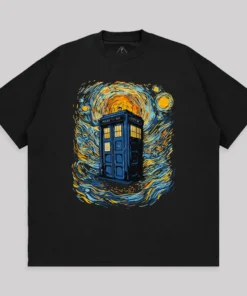 Starry Blue Box Unisex Oversized T-shirt