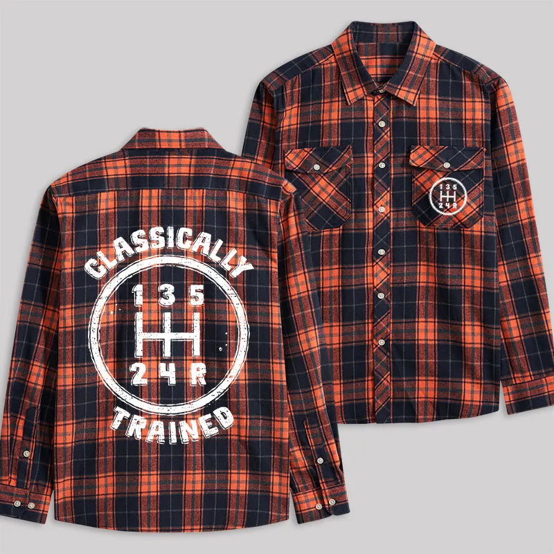 Classically Trained Plaid Flannel Shirt - Image 5