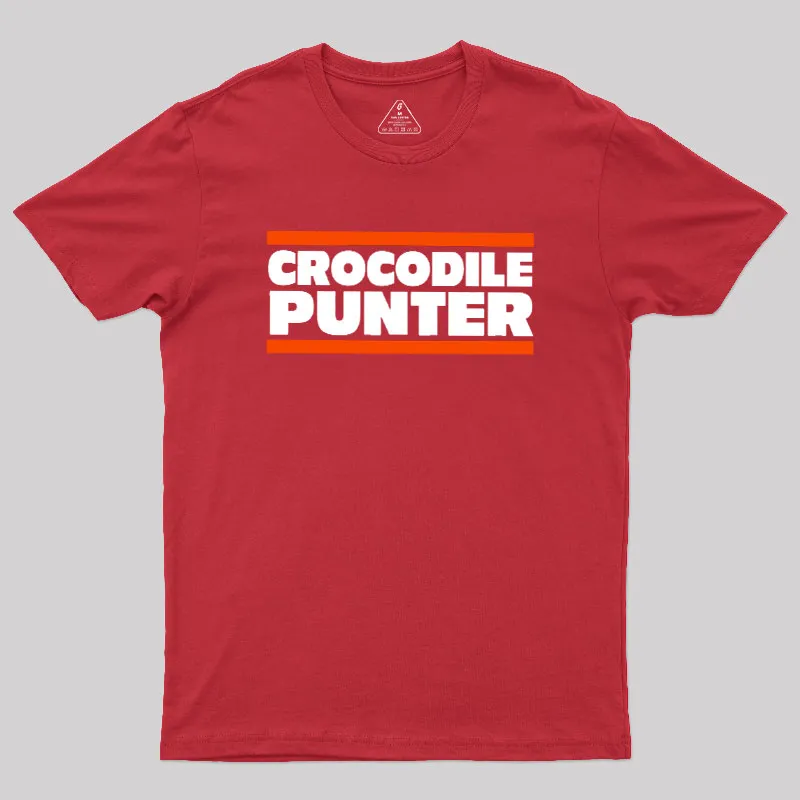 Crocodile Punter Geek T-Shirt - Image 7
