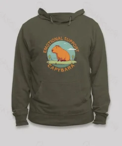 Emotional Support Capybara Hoodie