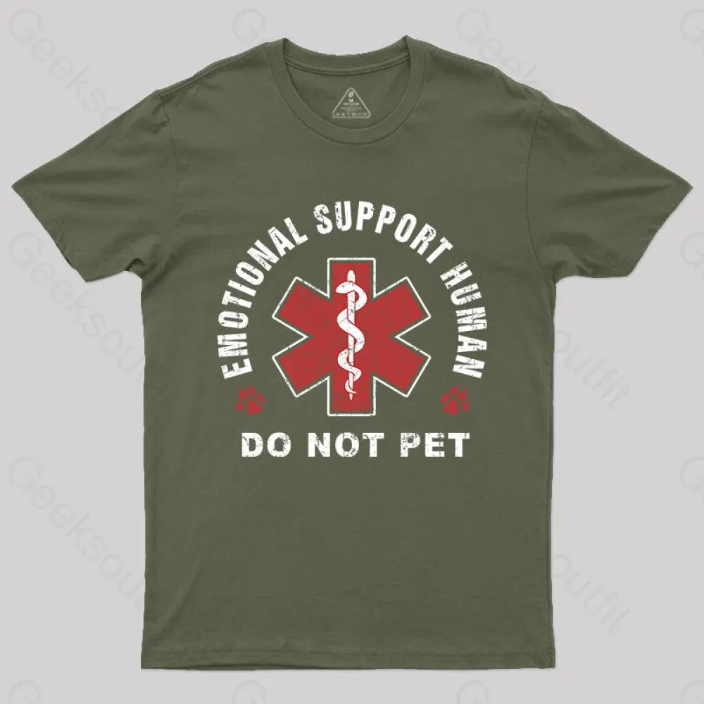 Emotional Support Human T-Shirt - Image 3