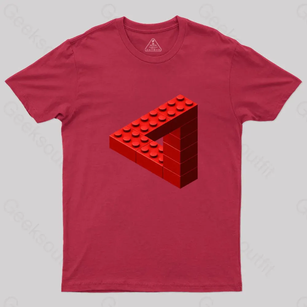 Escher Toy Bricks T-Shirt - Image 7