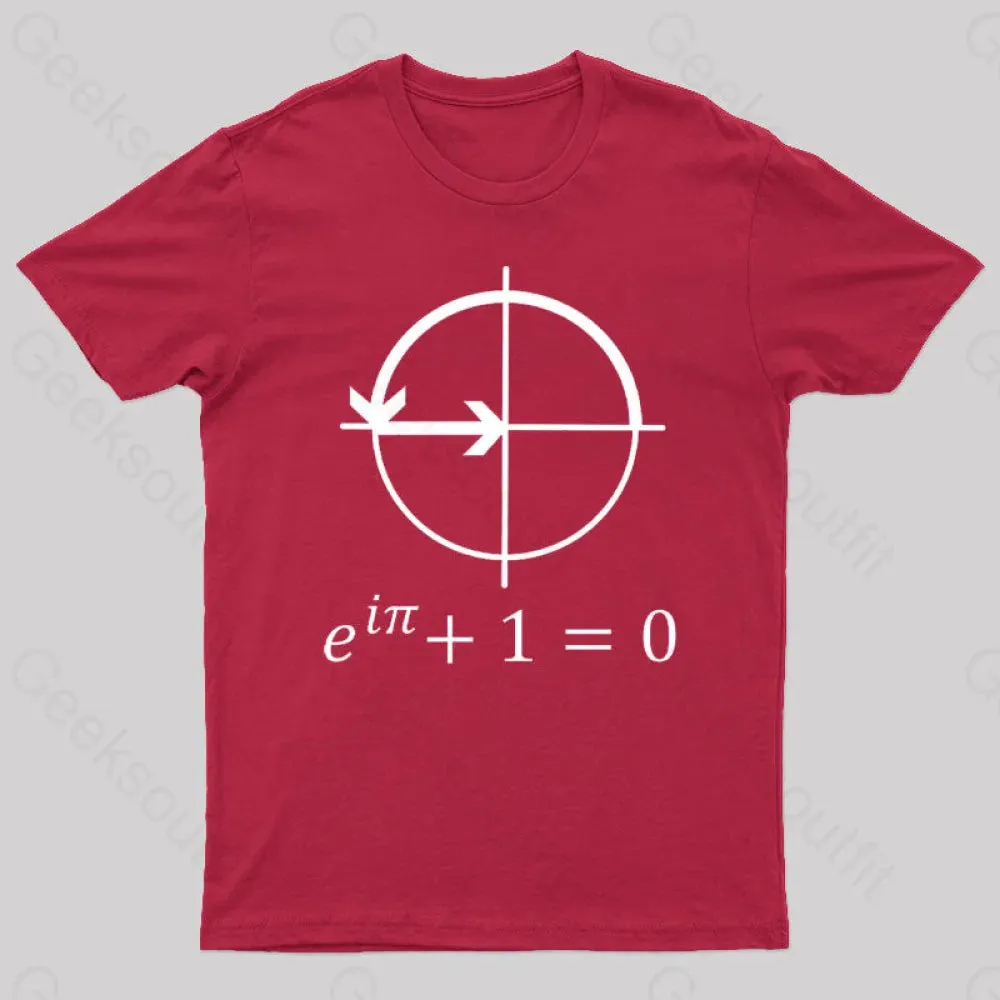 Euler's Identity Geek T-Shirt - Image 8