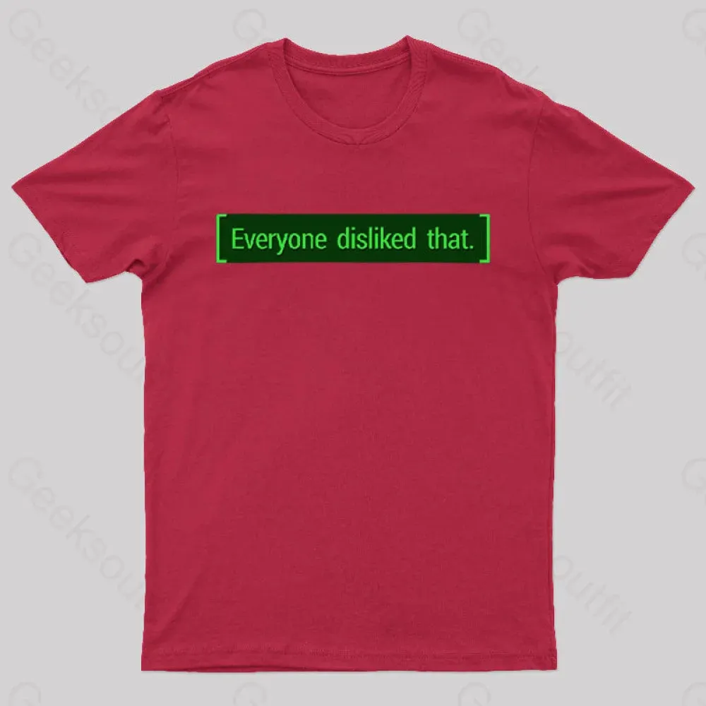 Everyone Disliked That Nerd T-Shirt - Image 2